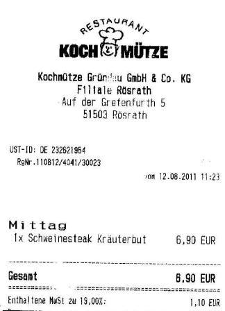 ndeu Hffner Kochmtze Restaurant